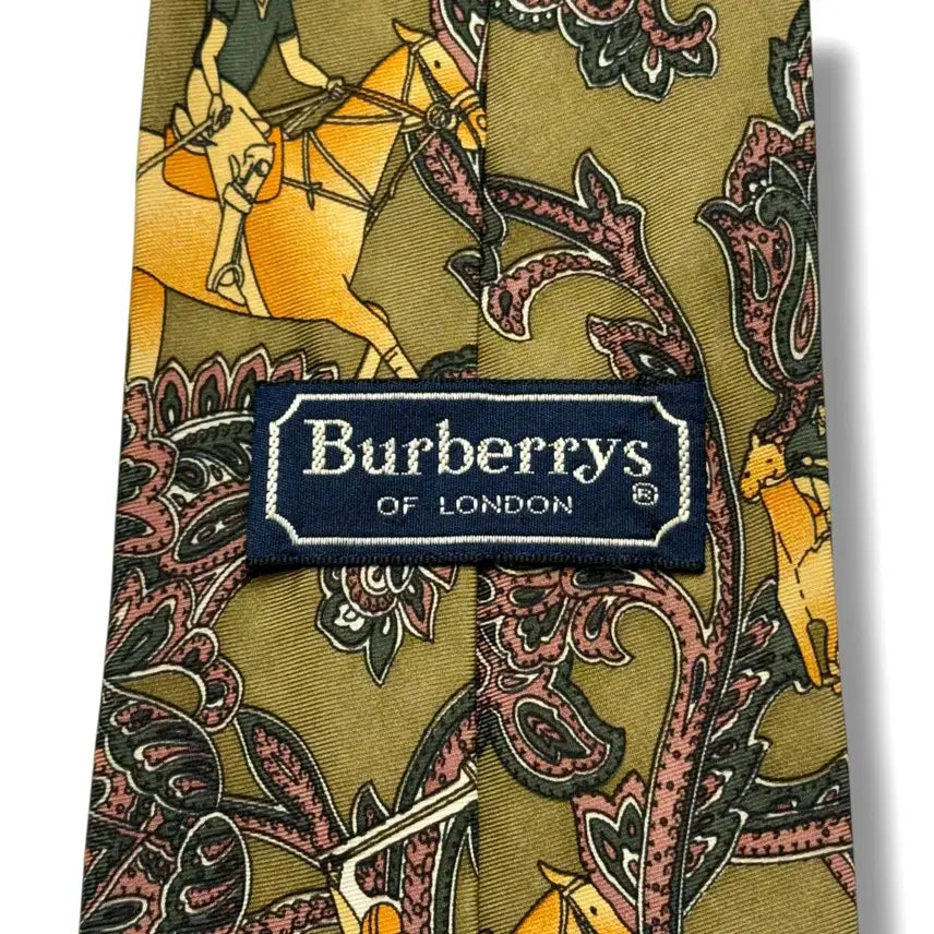 [BUNJANG] Burberrys Vintage Paisley Tie / 90s Burberrys 올드 버버리 빈티지 페이즐리 넥타이