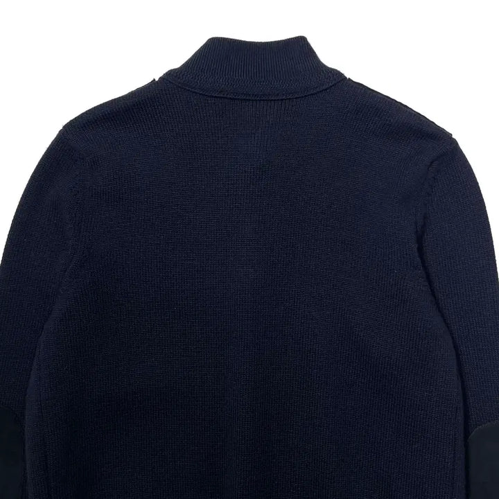 [BUNJANG] Zanone Suede Knit Cardigan Navy / 자노네 스웨이드 니트 가디건 네이비