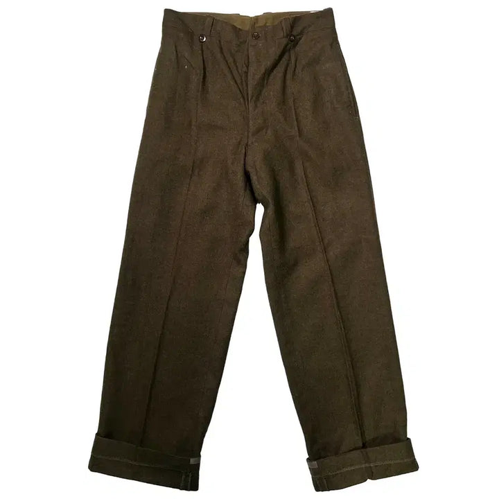 [BUNJANG] French Military M-52 Wool Trousers / 50년대 프랑스군 m-52 군용 울팬츠 트라우져