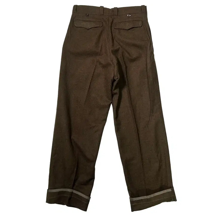 [BUNJANG] French Military M-52 Wool Trousers / 50년대 프랑스군 m-52 군용 울팬츠 트라우져