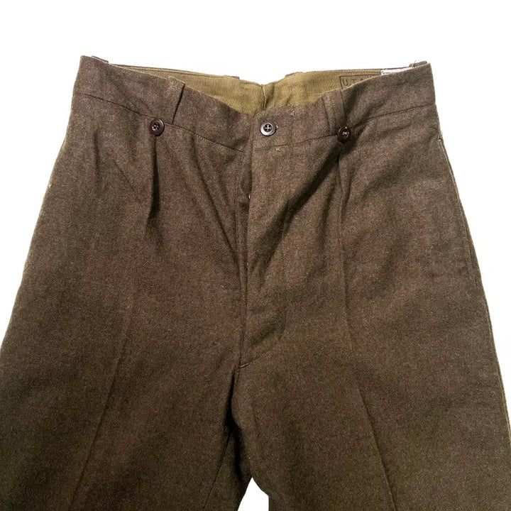 [BUNJANG] French Military M-52 Wool Trousers / 50년대 프랑스군 m-52 군용 울팬츠 트라우져