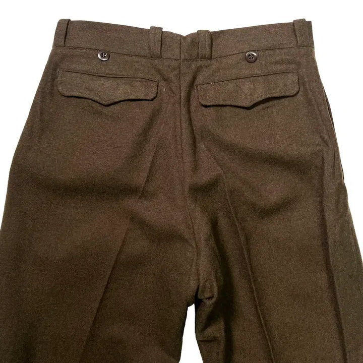 [BUNJANG] French Military M-52 Wool Trousers / 50년대 프랑스군 m-52 군용 울팬츠 트라우져