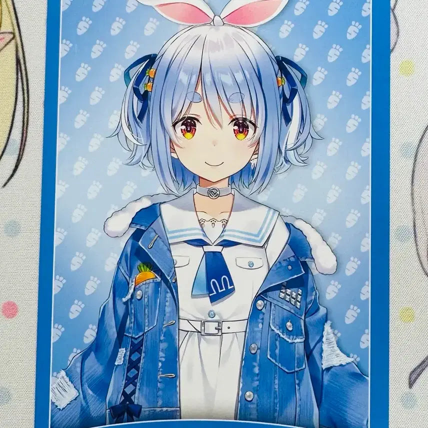 [BUNJANG] Hololive Usada Pekora Aniplex Collaboration Photocard / 홀로라이브 애니플러스 특전 우사다 페코라 양면 포토카드