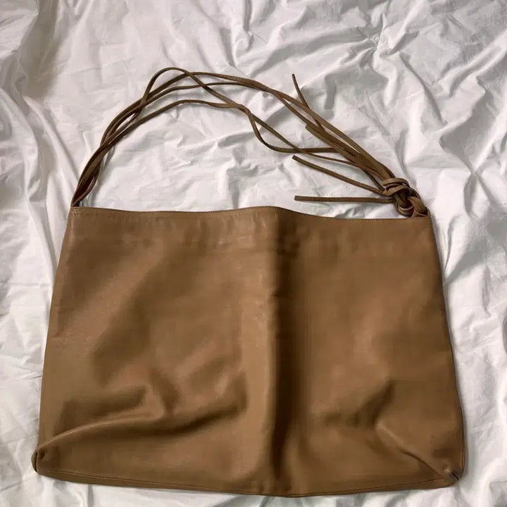 [BUNJANG] Lupo Brown Leather Shoulder Bag / 정가30) 르메르 느낌 Lupo 브라운 레더 숄더백, 데일리백