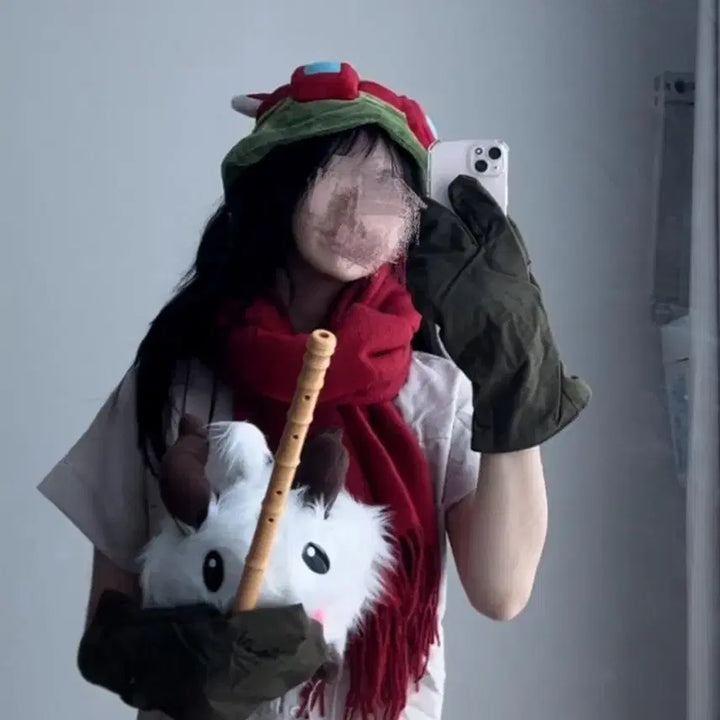 [BUNJANG] Timo Cosplay Costume Rental / (티모1위.보증금X) 티모 졸업사진 대여 롤 졸사 코스프레
