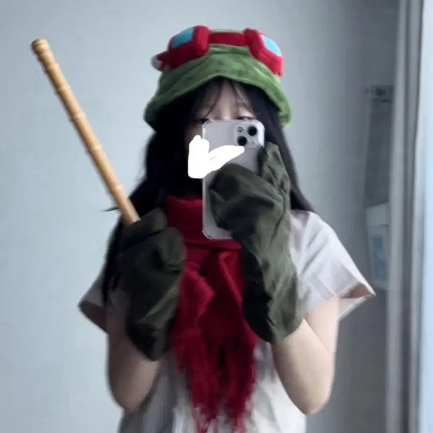 [BUNJANG] Timo Cosplay Costume Rental / (티모1위.보증금X) 티모 졸업사진 대여 롤 졸사 코스프레