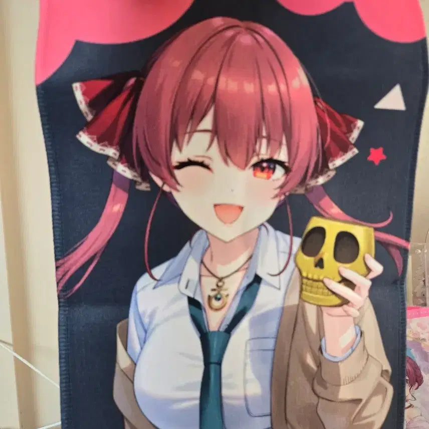 [BUNJANG] Houshou Marine Bundle Set (Slogan + L-Holder) / 호쇼마린 2종일괄 (홀로라이브 홀로jp 홀로fes 홀로마린