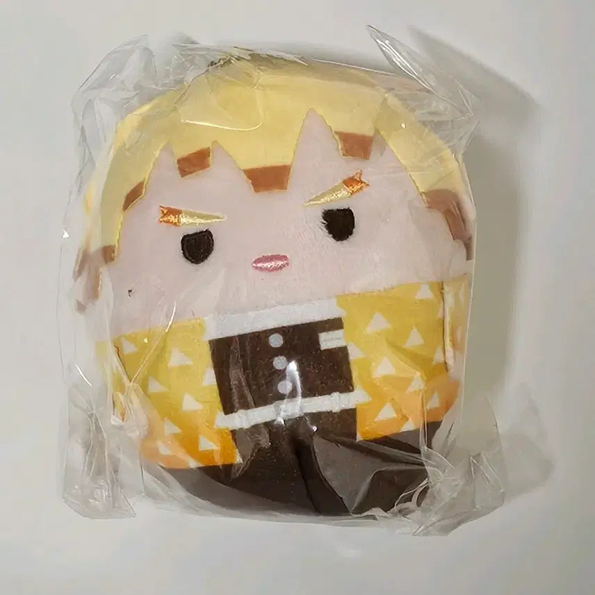 [BUNJANG] Demon Slayer Agatsuma Zenitsu Fuwa Kororin Plush Doll / 귀멸의 칼날 귀칼 후와코로링 누이 인형 굿즈 아가츠마 젠이츠