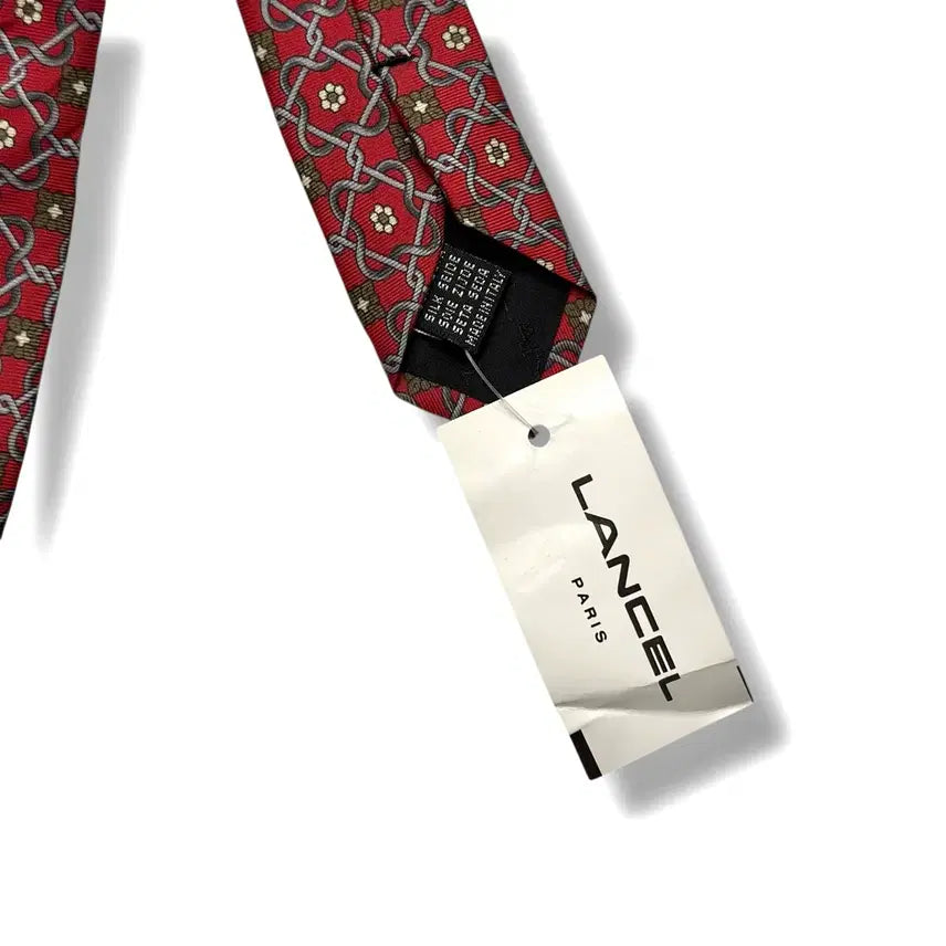 [BUNJANG] Lancel Vintage Silk Tie / 90s LANCEL 란셀 빈티지 실크 넥타이 (새상품)