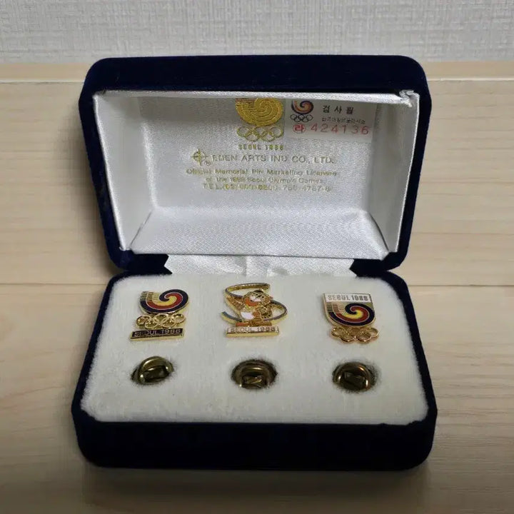 [BUNJANG] 1988 Seoul Olympics Hodori Pin Badge Set / 1988 서울올림픽 호돌이 핀뱃지 세트