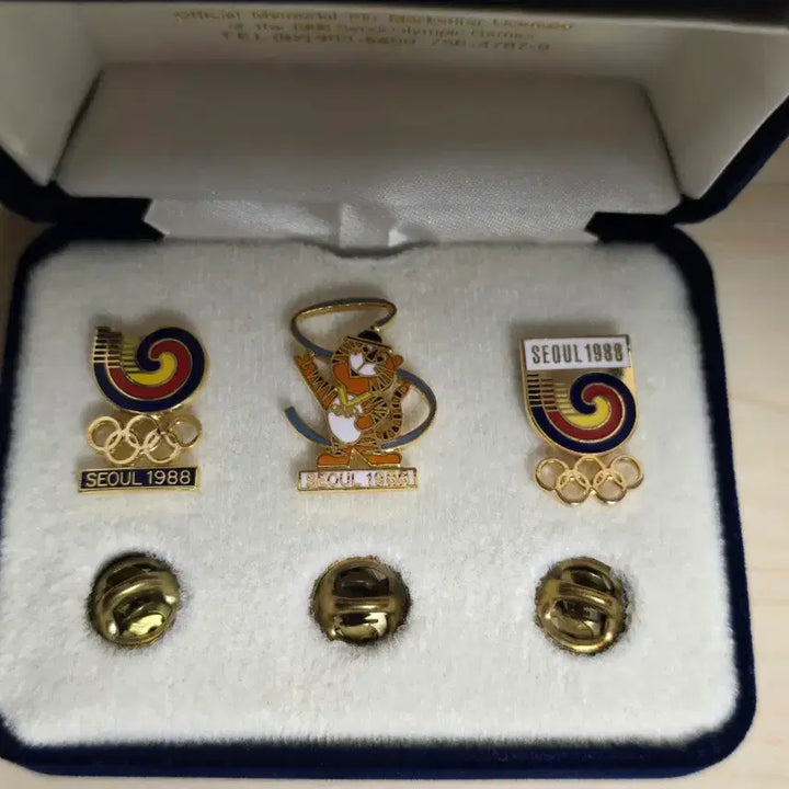 [BUNJANG] 1988 Seoul Olympics Hodori Pin Badge Set / 1988 서울올림픽 호돌이 핀뱃지 세트