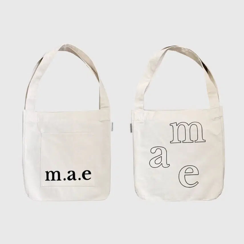 [BUNJANG] Muku &amp; Ebony Mae Logo Bag Shoulder Bag / 무쿠앤에보니 mae 로고 백 가방 숄더백 미개봉 새상품