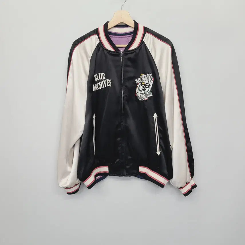 [SOLD OUT] [M] 블러(BLUR 1.0) 리버서블 크로스드 핑거 수베니어 자켓 블랙