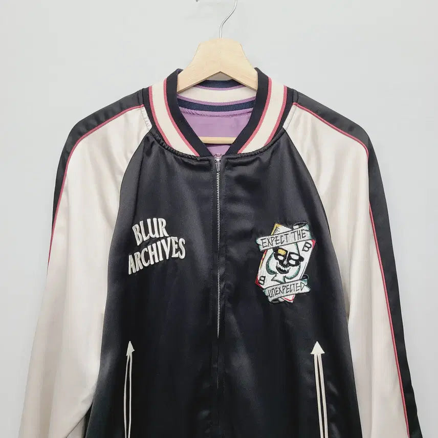 [SOLD OUT] [M] 블러(BLUR 1.0) 리버서블 크로스드 핑거 수베니어 자켓 블랙
