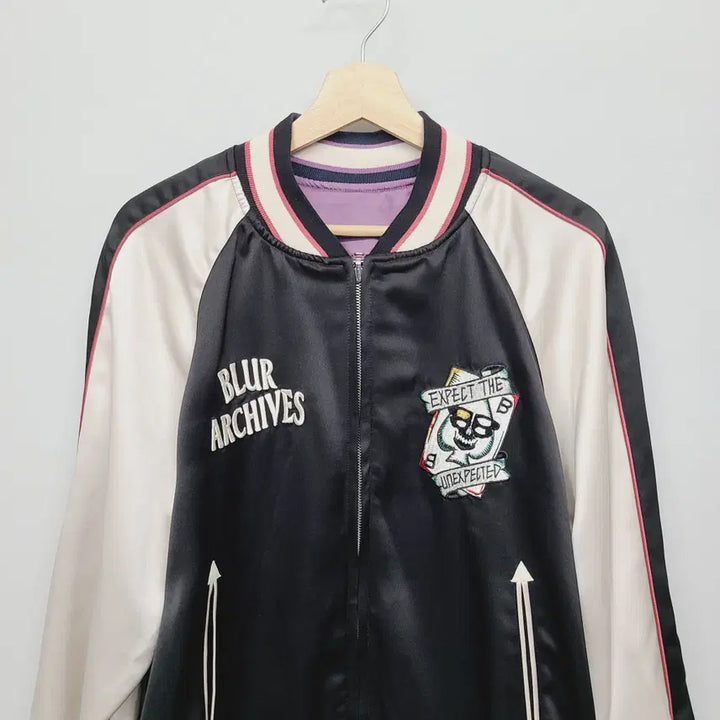 [SOLD OUT] [M] 블러(BLUR 1.0) 리버서블 크로스드 핑거 수베니어 자켓 블랙
