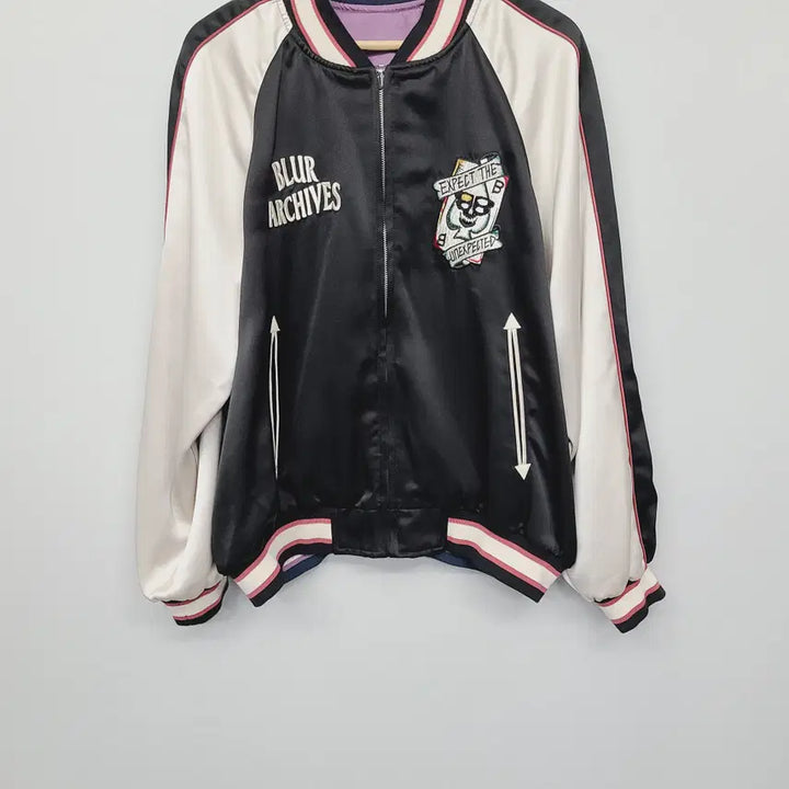 [SOLD OUT] [M] 블러(BLUR 1.0) 리버서블 크로스드 핑거 수베니어 자켓 블랙