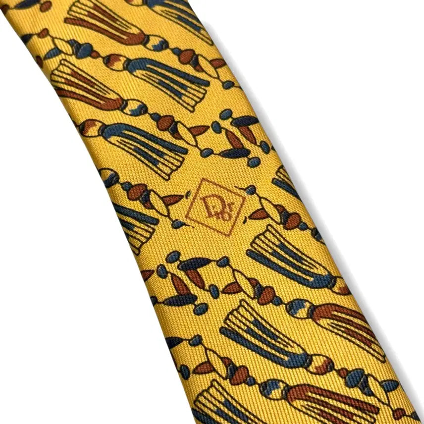 [BUNJANG] Dior Vintage Pattern Silk Tie / DIOR 디올 빈티지 패턴 실크 넥타이