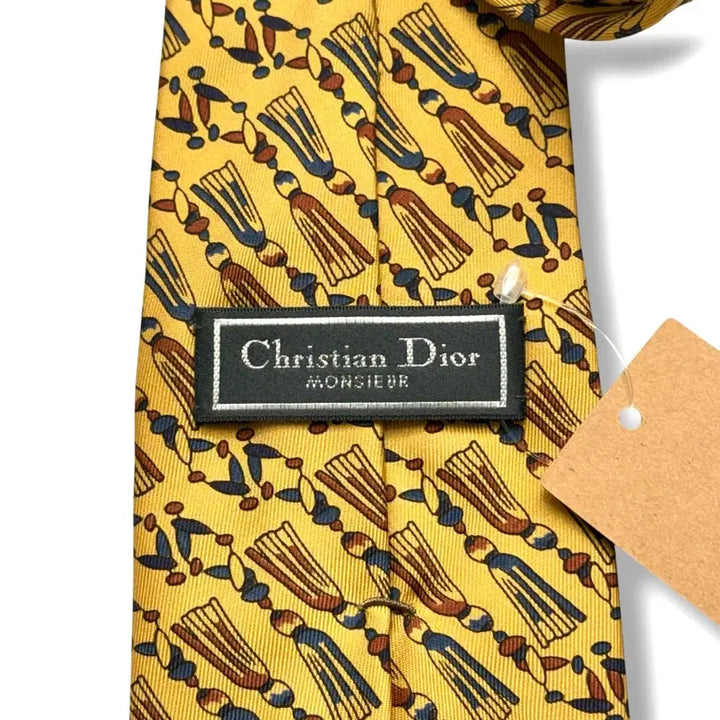 [BUNJANG] Dior Vintage Pattern Silk Tie / DIOR 디올 빈티지 패턴 실크 넥타이