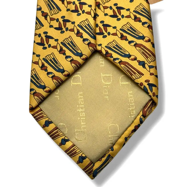 [BUNJANG] Dior Vintage Pattern Silk Tie / DIOR 디올 빈티지 패턴 실크 넥타이