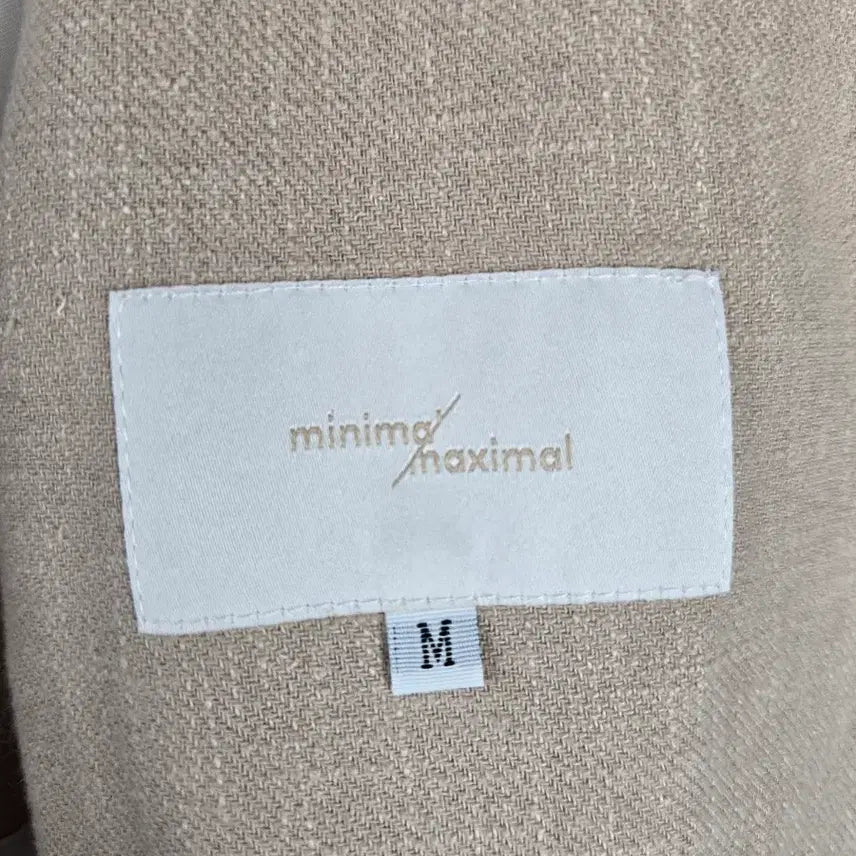 [BUNJANG] [무료배송]미니멀맥시멀 M 여성 루즈핏 린넨 느낌 스트링 자켓 / [무료배송]미니멀맥시멀 M 여성 루즈핏 린넨 느낌 스트링 자켓