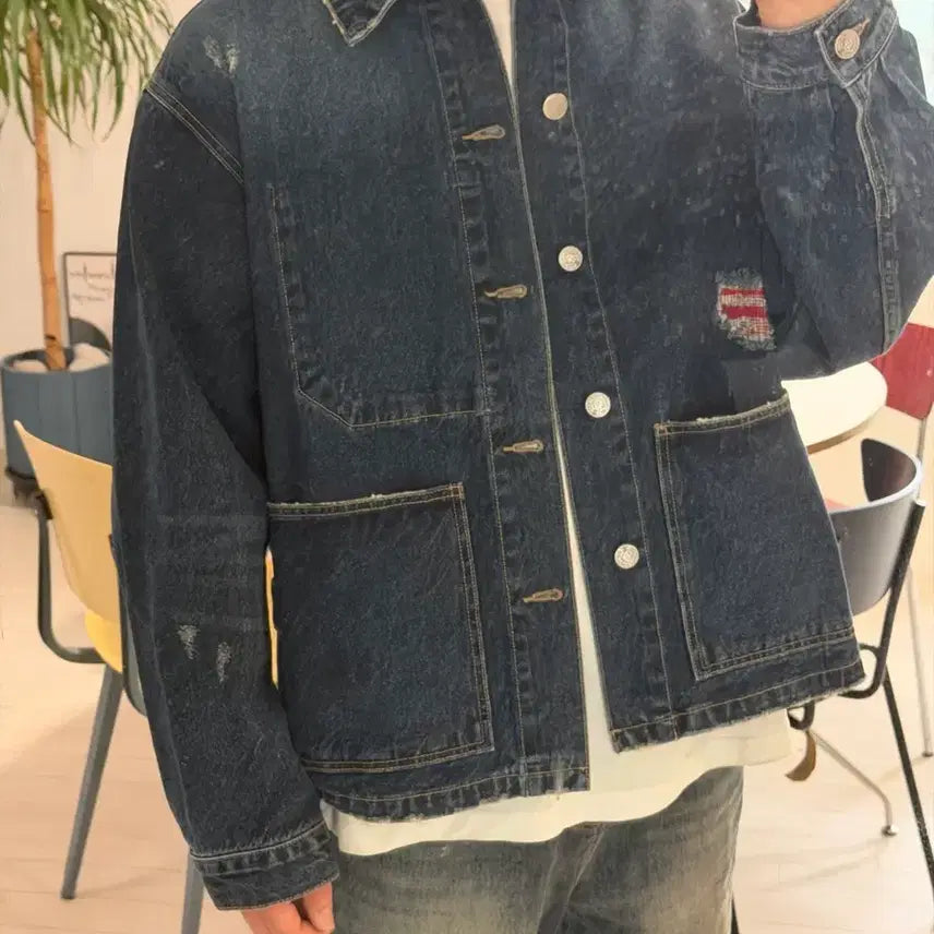 [BUNJANG] Mothers Father Denim Jacket / 마더스파더 청자켓
