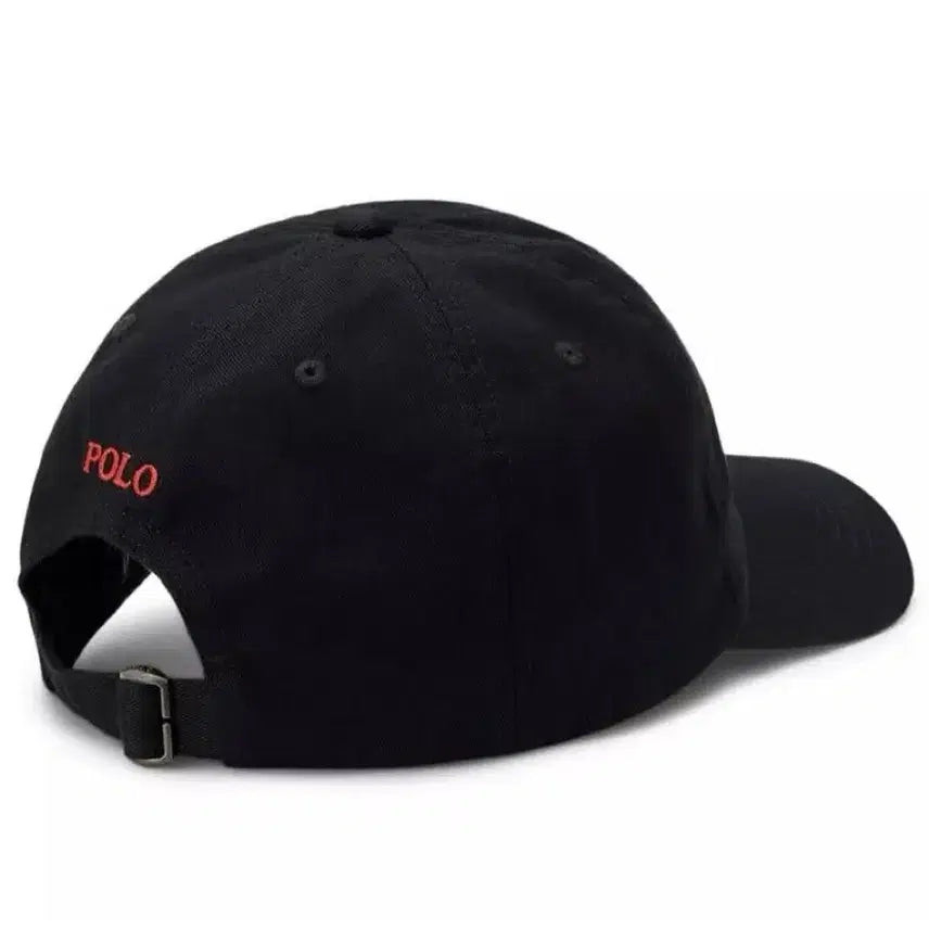 [SOLD OUT] (정품)폴로 랄프로렌 키즈 테디베어 캡모자 치노 볼캡 블랙 모자
