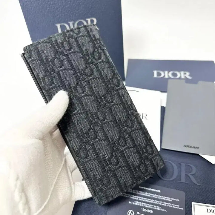 [BUNJANG] Dior Oblique Long Wallet Black / (정품)(풀구성)디올 오블리크 장지갑 블랙