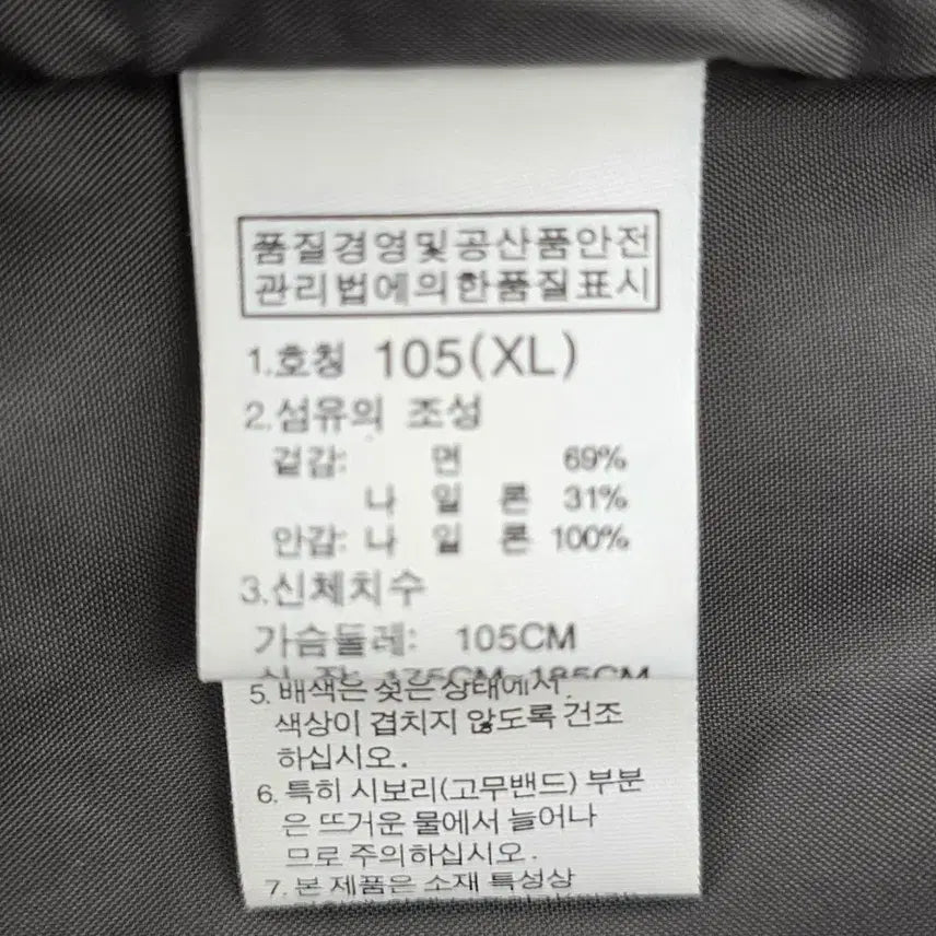 [SOLD OUT] 노스페이스 화이트라벨 코팅 버튼 봄버자켓.싸이즈 100~105