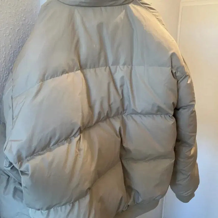 [BUNJANG] Polo Ralph Lauren Iconic Ivory Padded Jumper XL / 폴로 랄프로렌 아이코닉 아이보리 패딩 점퍼 XL