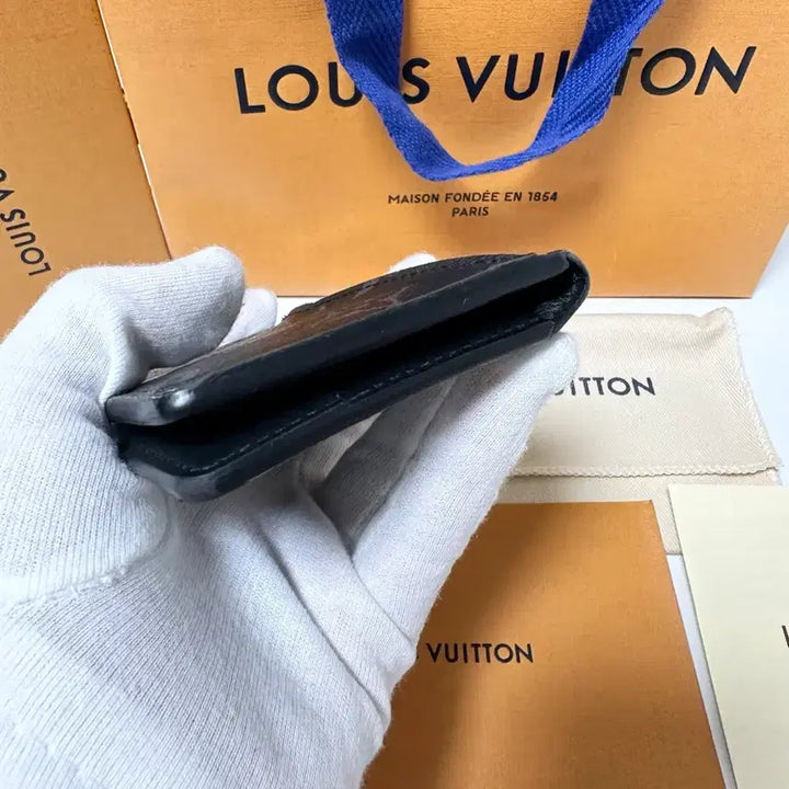 [BUNJANG] Louis Vuitton Monogram Eclipse Organizer Card Holder / (정품)(풀구성)루이비통 이클립스 오거나이저 카드지갑