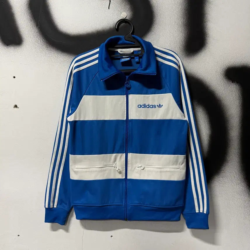 [BUNJANG] Adidas Firebird Old School Color Block Track Jacket / 아디다스 파이어버드 올드스쿨 배색 집업 져지 자켓