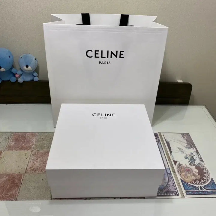 [BUNJANG] Celine Box and Shopping Bag / 셀린느 가방 박스(31x31x12.5) + 쇼핑백