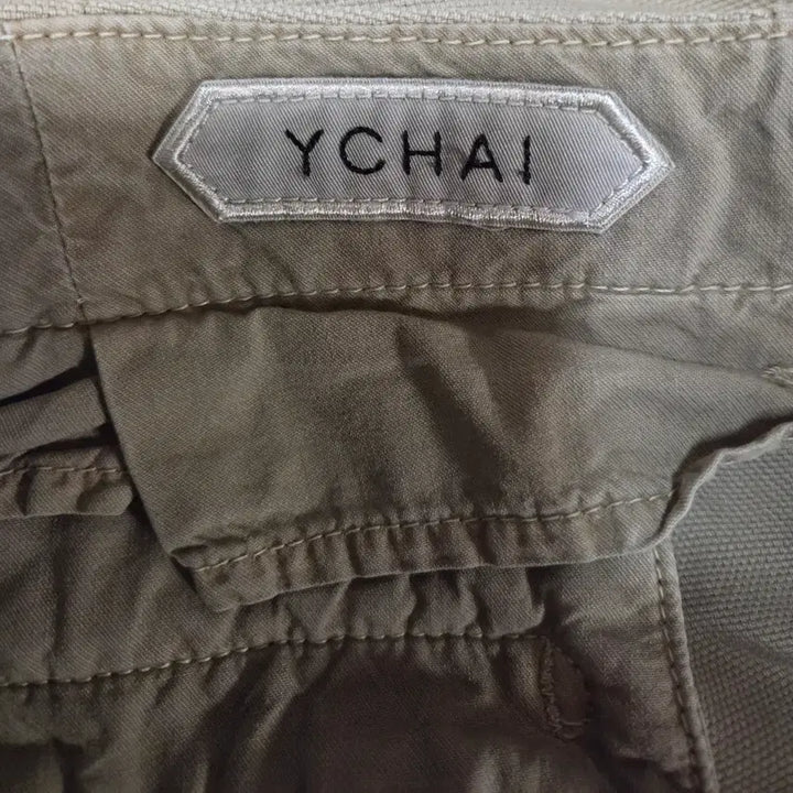 [SOLD OUT] 이태리 YCHAI 이카이 베이지 테이퍼드핏 남성팬츠