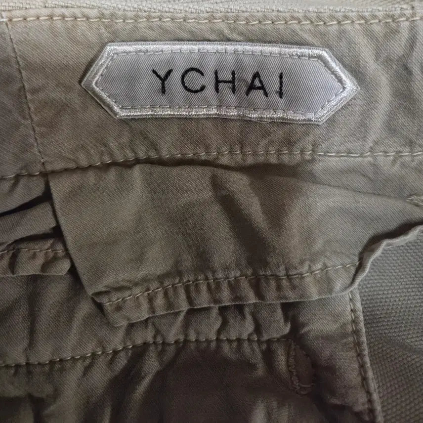 [SOLD OUT] 이태리 YCHAI 이카이 베이지 테이퍼드핏 남성팬츠