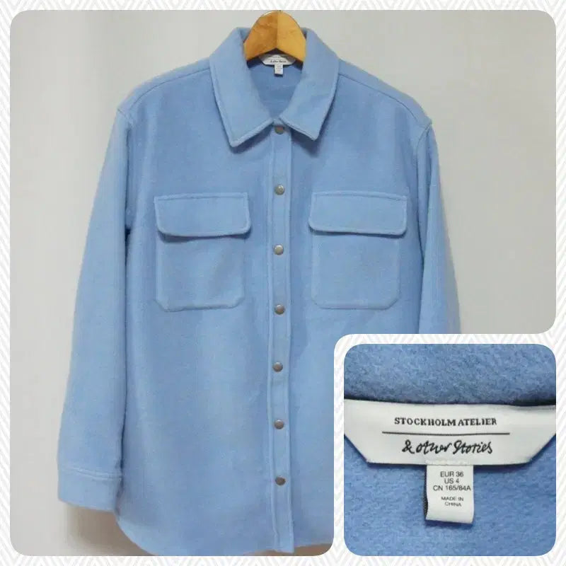 [BUNJANG] And Other Stories Sky Blue Casual Jacket (Women&