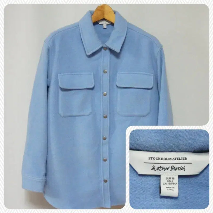 [BUNJANG] And Other Stories Sky Blue Casual Jacket (Women&