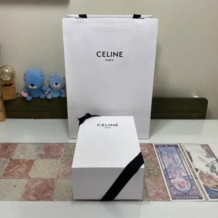 [BUNJANG] Celine Bag Box Set / 셀린느 가방 박스(21x30.5x12.5) + 속지 + 리본 + 쇼핑백