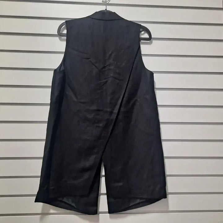 [BUNJANG] Maison Margiela Black Silk Blend Long Vest / 마르지엘라 블랙 롱 실크혼방 베스트 조끼/66/옷장꾸미기