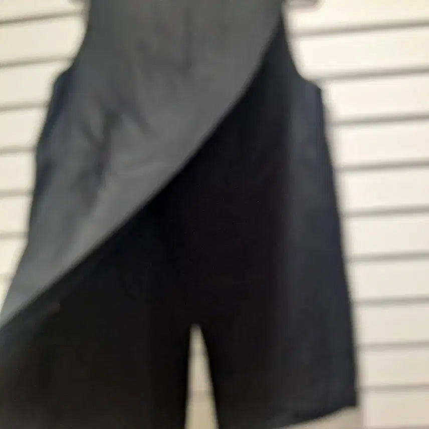 [BUNJANG] Maison Margiela Black Silk Blend Long Vest / 마르지엘라 블랙 롱 실크혼방 베스트 조끼/66/옷장꾸미기