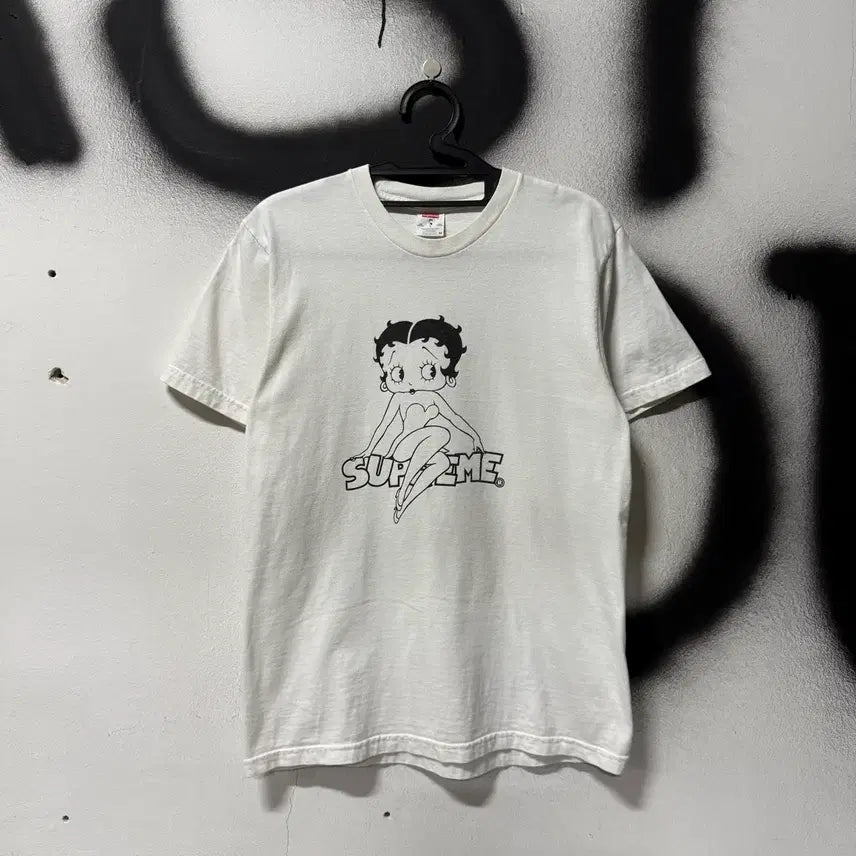 [BUNJANG] Supreme Betty Boop Big Print T-shirt / SS16 슈프림 x 베티붑 빅 프린팅 반팔 티셔츠