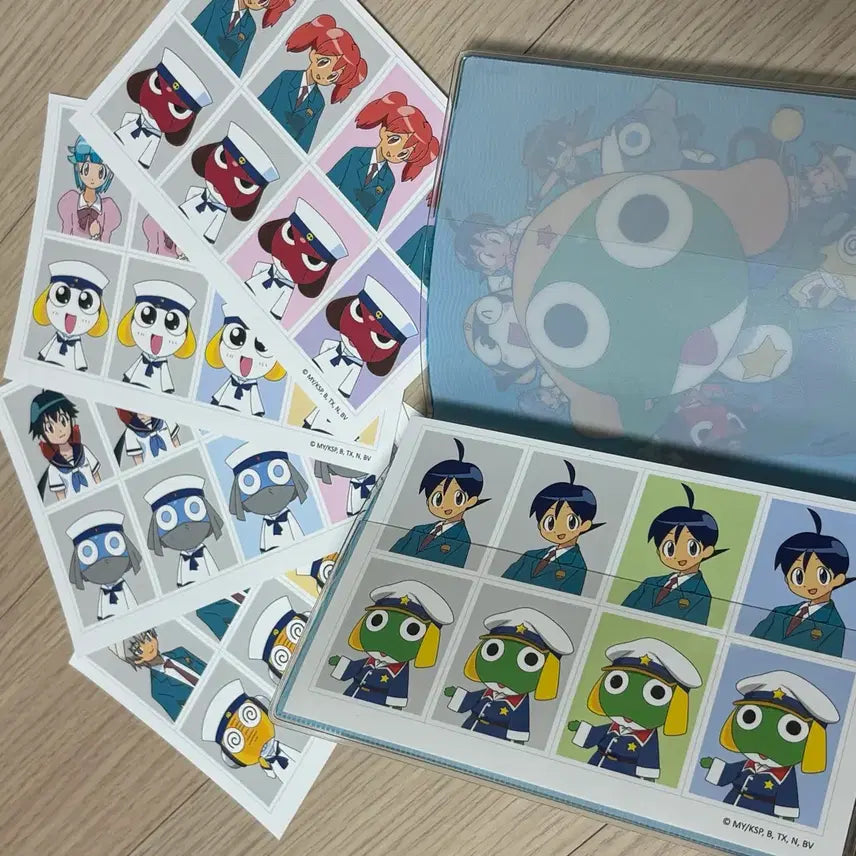 [BUNJANG] Keroro Unopened Photo Album Keychain Bundle Set / 미개봉) 케로로 증명사진 / 고전 사진첩 키링 일괄