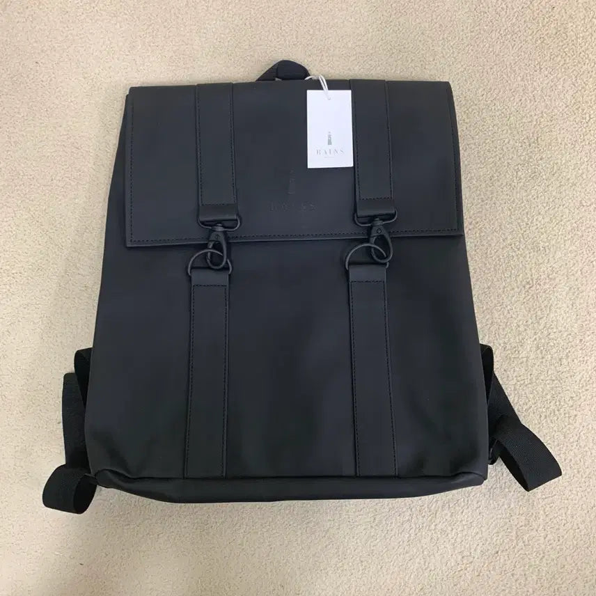 [BUNJANG] Rains MSN Backpack (Black) Waterproof Backpack / 레인스 Rains MSN 백팩(블랙) 방수백팩 직장인백팩 가방