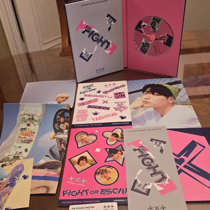[BUNJANG] TXT (TOMORROW X TOGETHER) Fight Or Escape Album Bundle Set / 투모로우바이투게더 Fight Or Escape 앨범 풀세트