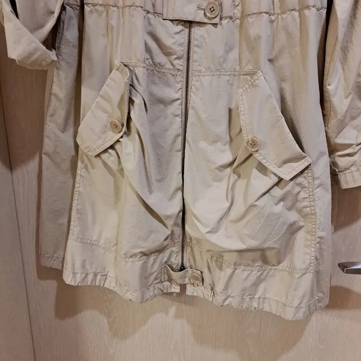 [SOLD OUT] 베이지 후드 야상 자켓사이즈S