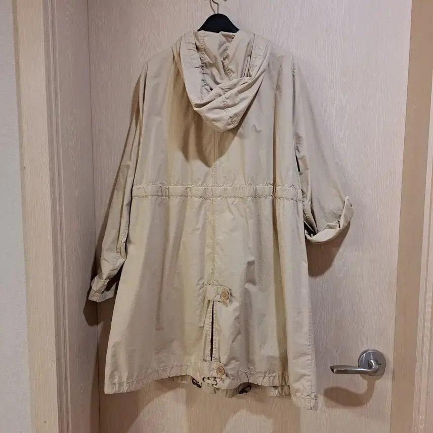 [SOLD OUT] 베이지 후드 야상 자켓사이즈S