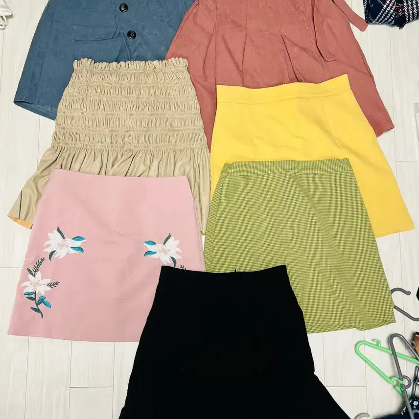 [BUNJANG] Bundle Set Skirts (Set of 7) / 치마 7벌 일괄