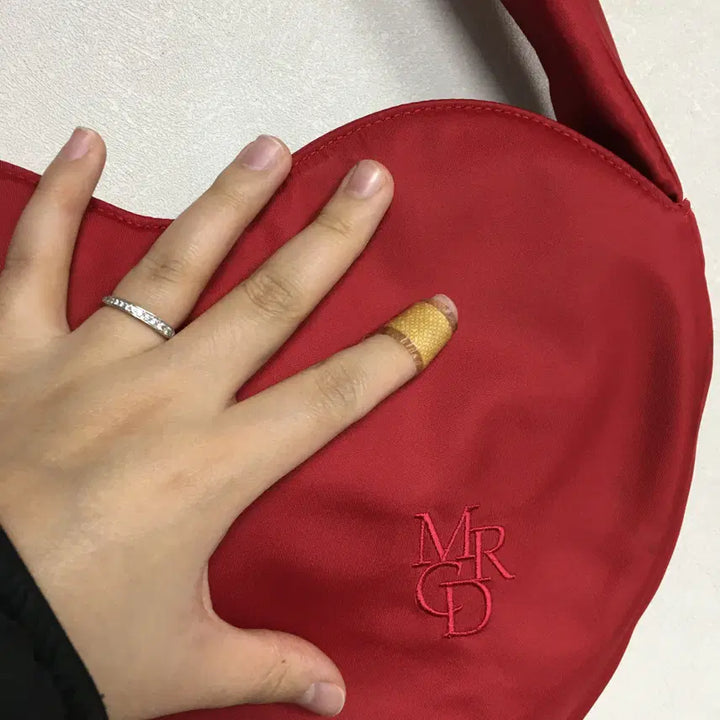 [BUNJANG] Mardi Mercredi Heart Shoulder Bag Red / MARDI 마르디 하트 숄더백