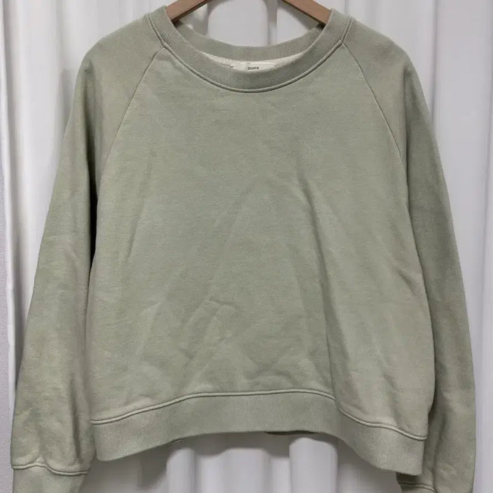 [BUNJANG] OUNCE Mint Green Round Neck Sweatshirt / OUNCE 민트색 라운드 맨투맨