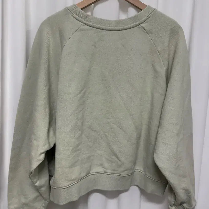 [BUNJANG] OUNCE Mint Green Round Neck Sweatshirt / OUNCE 민트색 라운드 맨투맨