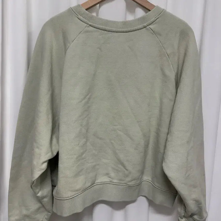 [BUNJANG] OUNCE Mint Green Round Neck Sweatshirt / OUNCE 민트색 라운드 맨투맨